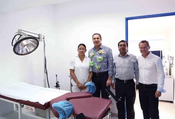 RMV supervisa rehabilitación de centro de salud en San Juan Atenco