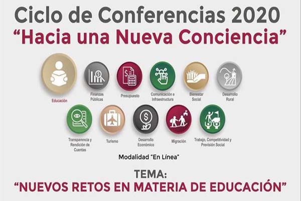 Congreso de Puebla anuncia ciclo de conferencias “Hacia una nueva conciencia”