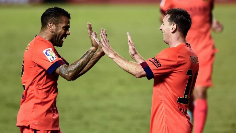 Barcelona goléo 5-0 al Levante, Messi falló penal