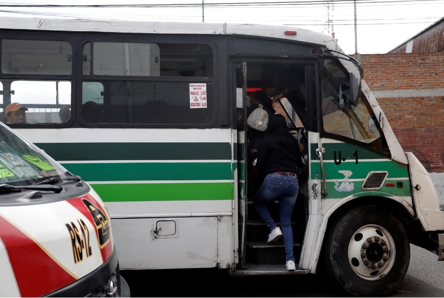 76% de poblanos se siente inseguro en el transporte público