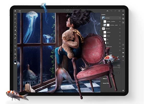Photoshop por fin llega al iPad