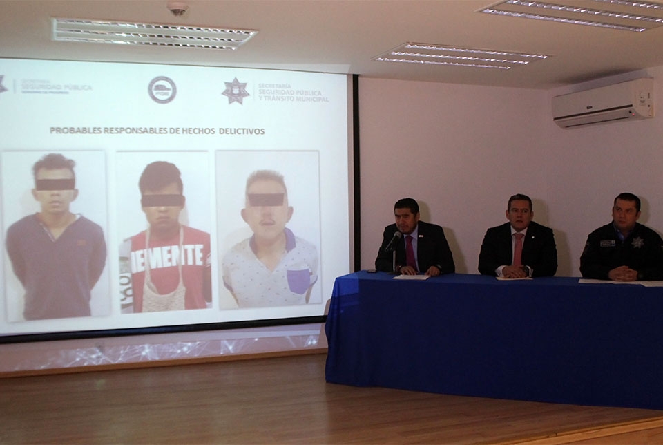 Tres asaltantes de la ruta 7A, probables asesinos de un policía: FGE, SSP y SSPyTM