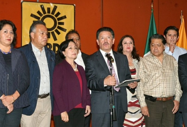 PRD: “Aguirre estará disponible para esclarecer hechos”