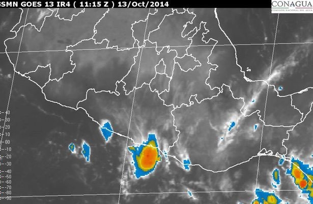 Lluvias fuertes en Puebla por el frente frío número 7
