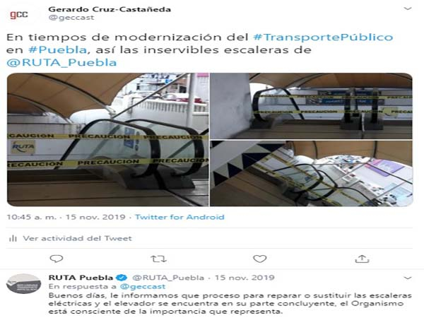 ¡Por fin! RUTA lanza licitación para escaleras y elevador para Línea 1