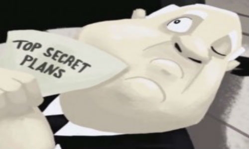 VIDEO: Recrean en corto animado cintas de Alfred Hitchcock