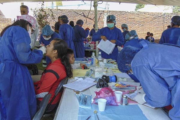 DIF de Cuautlancingo realiza Jornada de Salud Bucal en la colonia Nuevo León