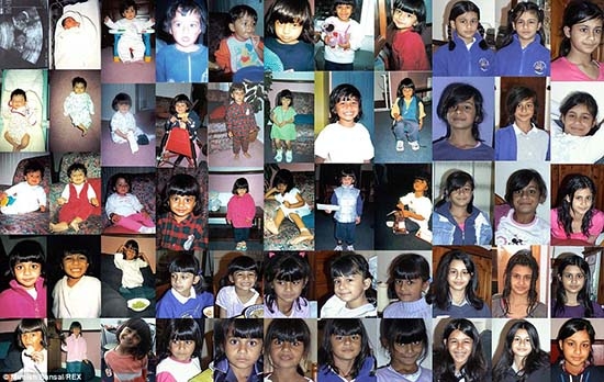 Fotografió diariamente a su hija por 17 años