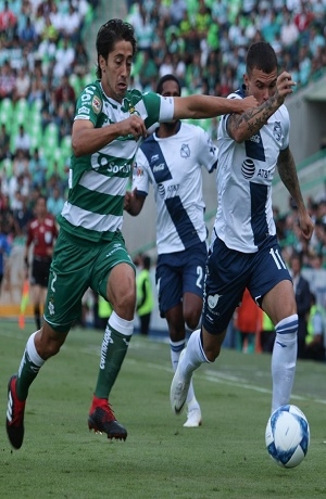 Club Puebla no apareció ante Santos; perdieron 2-0 en la Comarca