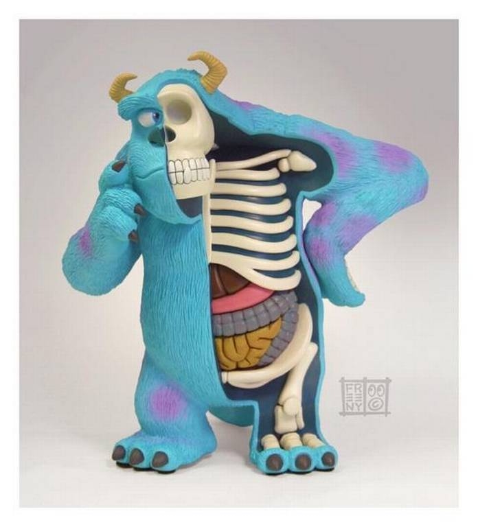 FOTOS: Descubre la anatomía de tus personajes favoritos