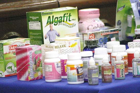 Decomisan más de 22 mil 500 productos “milagro” en el DF
