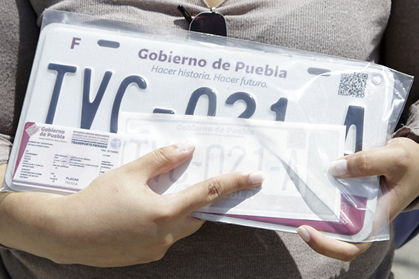 Canje de placas 2022 mantendrá condonación de pago de tarjeta de circulación