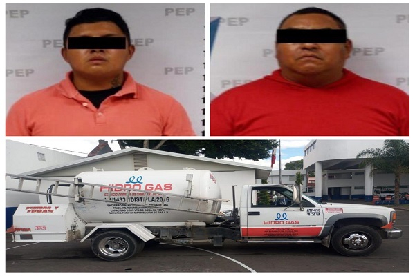 Huachigaseros del “Narizotas”, capturados en Puebla por la policía estatal