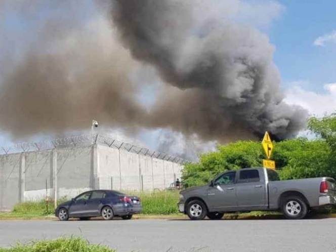 Disturbios e incendio en tutelar de Escobedo, Nuevo León