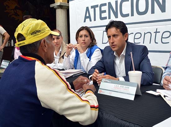 José Juan Espinosa encabeza 6ª Jornada de Atención Ciudadana