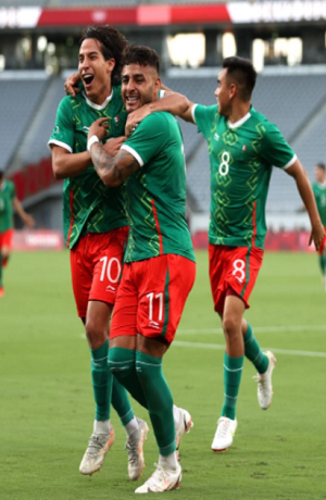 Tokio 2020: México golea 4-1 a Francia en el futbol olímpico