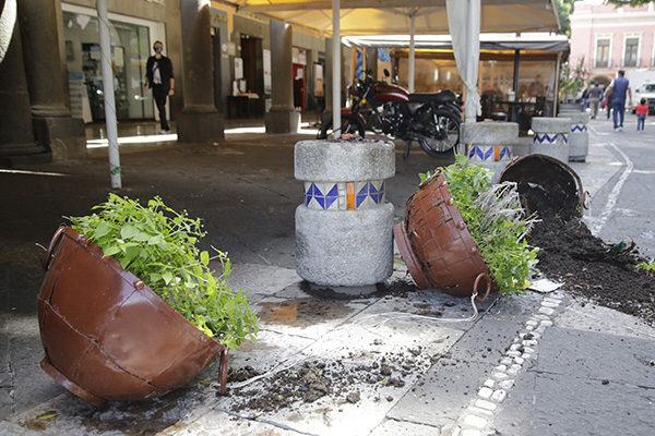 En 2.5 años más de 100 víctimas de accidentes de tránsito en el Centro Histórico de Puebla