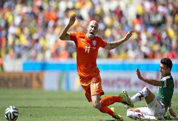 Robben: “Sí era penal”