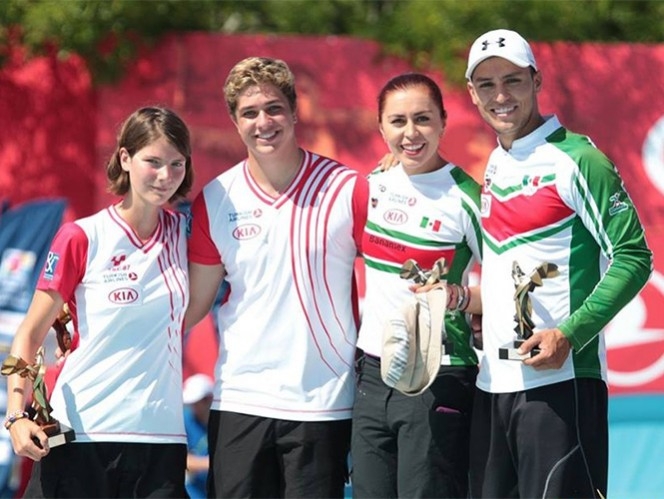 Aída Román ganó dos medallas de oro para México en Mundial de Tiro con Arco