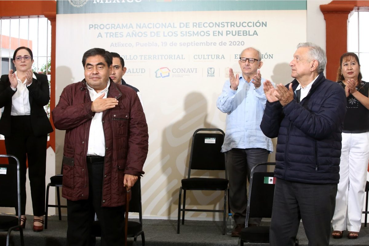 Celebra AMLO buena salud y lucidez del gobernador Barbosa