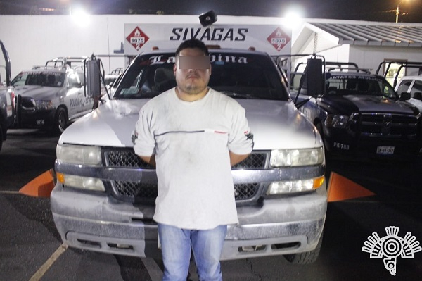 Cayó “El Roñas”, uno de los principales huachigaseros en Puebla