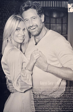 Gabriel Soto mandó mensaje amoroso a Irina Baeva en redes sociales