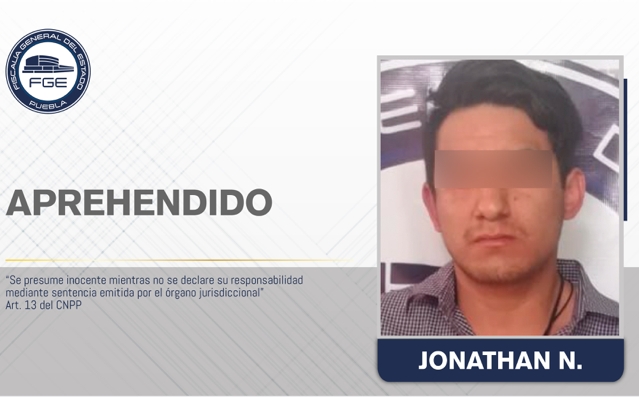 Detienen a sujeto que abusó sexualmente de un niño en Puebla