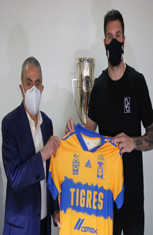 Tigres renueva a Gignac hasta el 2023