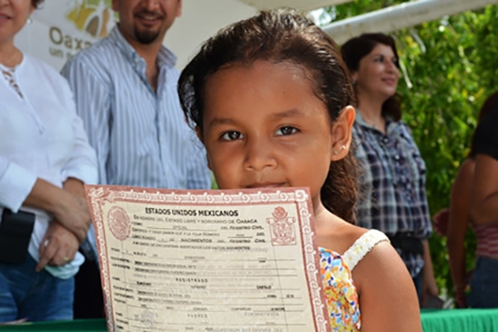 México: 3 de cada 10 niños no cuentan con el acta de nacimiento