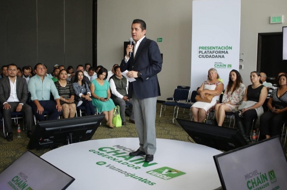 Líder nacional del PVEM exige renuncia de Carrancá