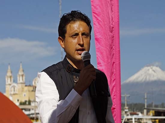Marín, detrás de protestas en Cholula: José Juan Espinosa