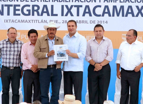 RMV anuncia inversión de 58 mdp para Ixtacamaxtitlán