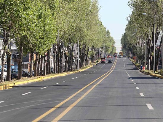 Inauguran rehabilitación del bulevar San Felipe de Puebla