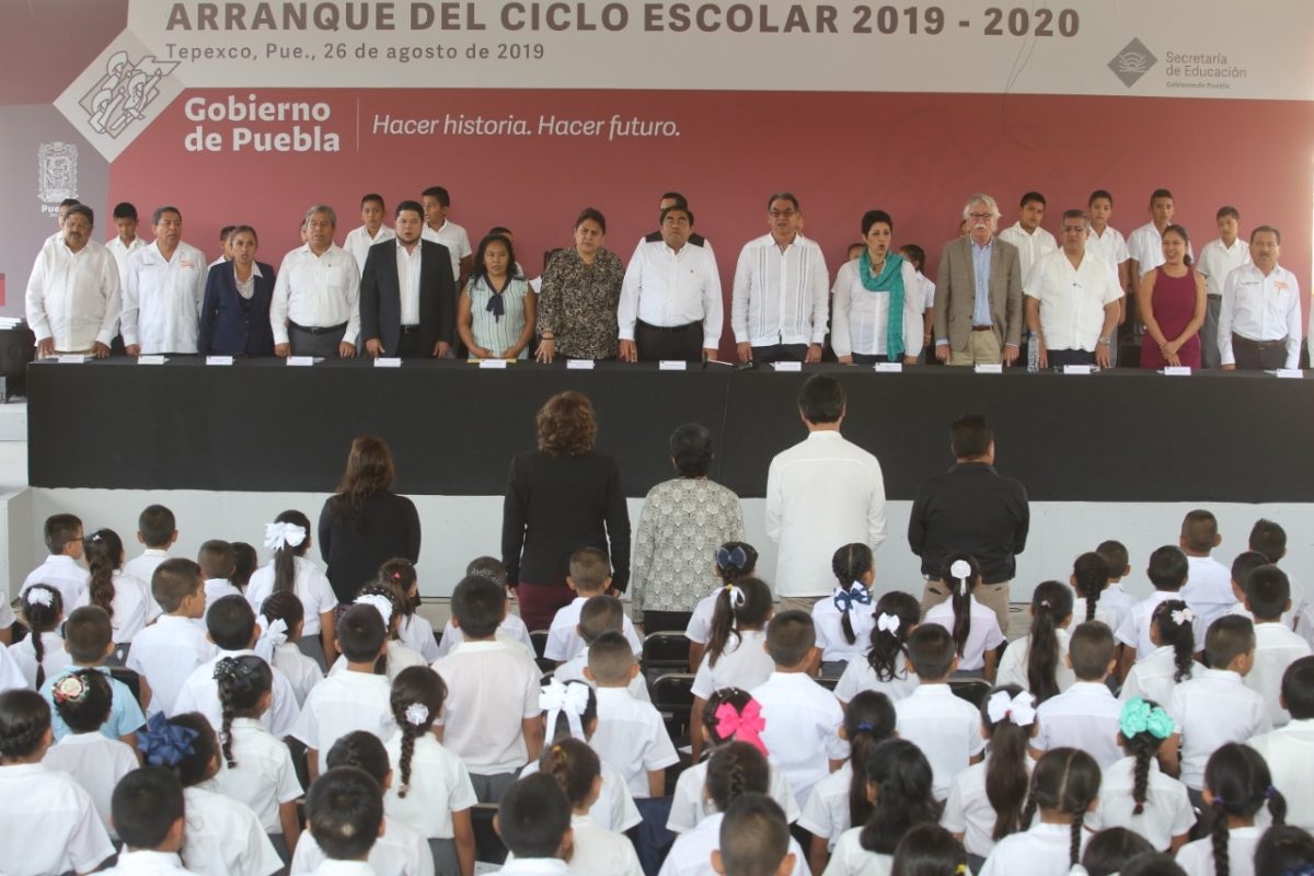 A casi dos años del sismo, iniciará demolición y construcción de primaria en Tepexco