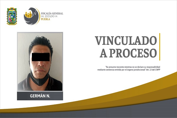 Sujeto abusó sexualmente de su hija de 8 años y es vinculado a proceso en Puebla