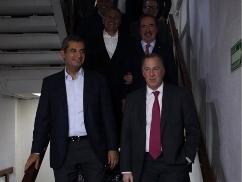 PRI ganará “holgadamente”, predice Gamboa en reunión con Meade