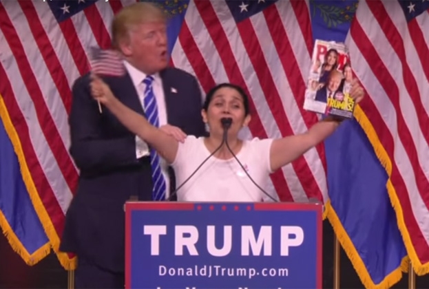 VIDEO: Votante hispana expresa “su amor” por Donald Trump