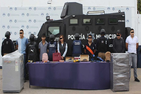 Atrapan ladrones de viviendas en Puebla; líder es buscado en CDMX y Sonora