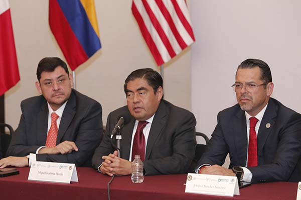 Opera sin amenazas el poder Judicial de Puebla: Miguel Barbosa