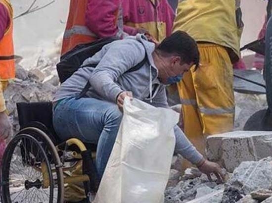 ¿Quién es Edy, el héroe en silla de ruedas que impactó a México?