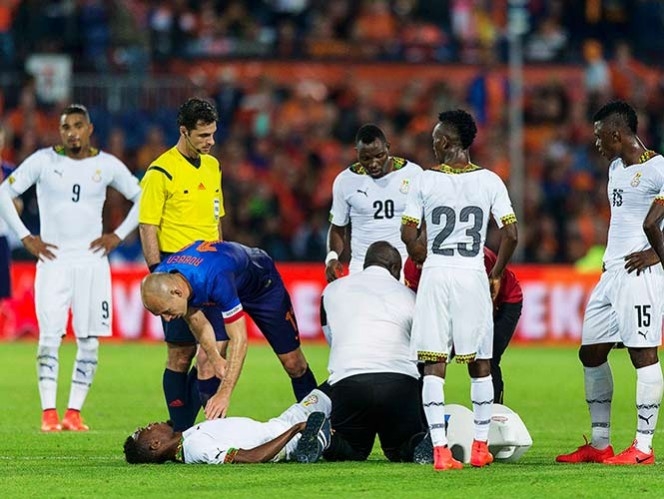 Brujo portugués vengó a Cristiano Ronaldo, “fracturó” a jugador ghanés