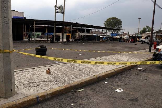 Balacera en el Mercado Unión dejó un hombre herido