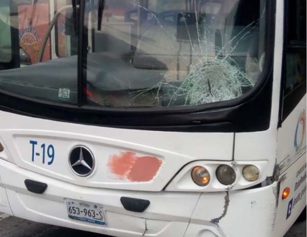 Muere menor atropellado por unidad de RUTA en la China Poblana