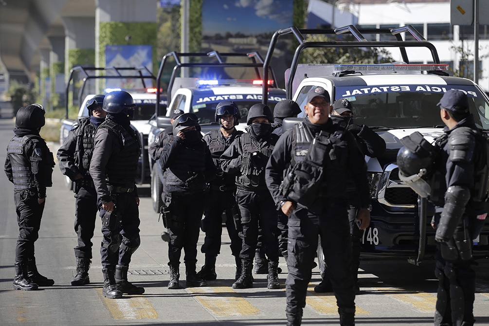 FGE, SSP y PF anuncian operativo contra la delincuencia en el “Triángulo rojo” de Puebla