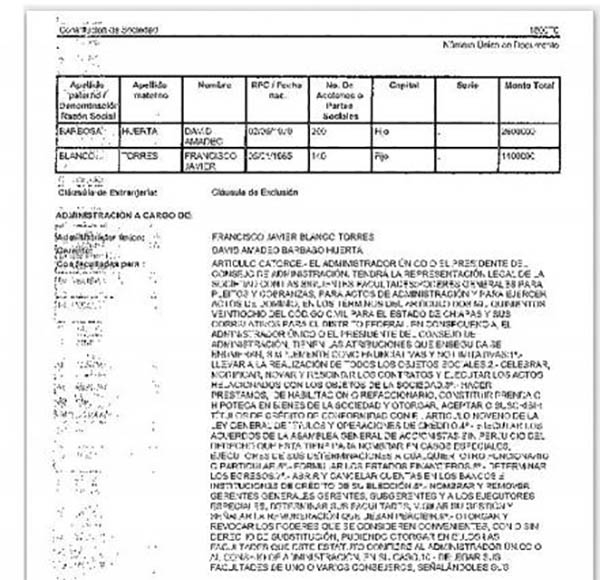 Hermano de Barbosa recibió 7 mdp de la SCT: El Universal