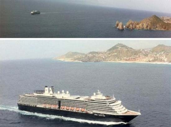 Los Cabos recibe el primer crucero tras el paso de Odile