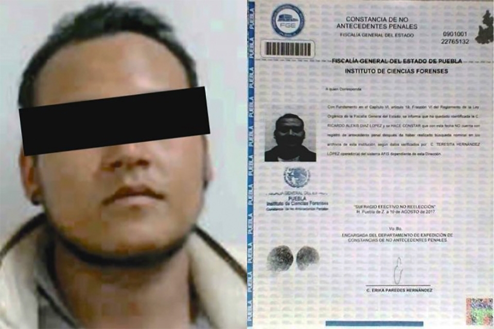 Ricardo Alexis fue detenido en Puebla por transportar huachicol hace 6 meses