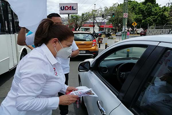 Aumento de 25% a policías y evitar subejercicio, ofrece América Soto