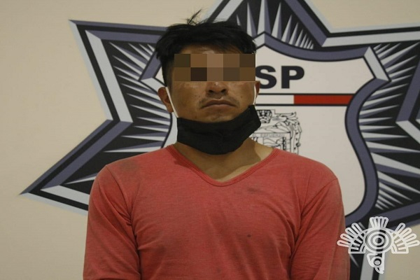 Policía Estatal detiene a narcovendedor de la banda de “La Patrona” en Amozoc