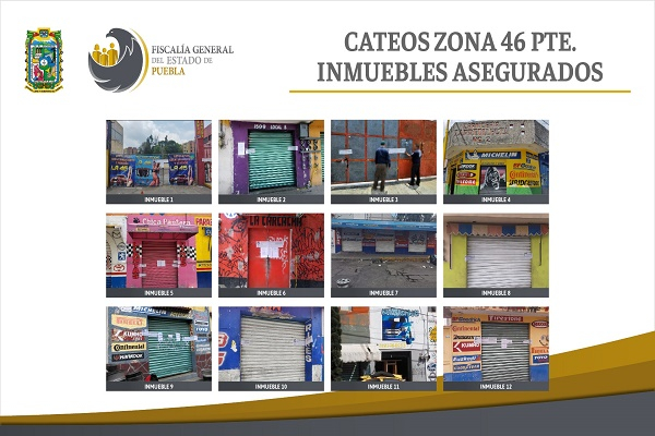 Hallan más de 2 mil 500 autopartes robadas y 402 dosis de droga en la 46 Poniente